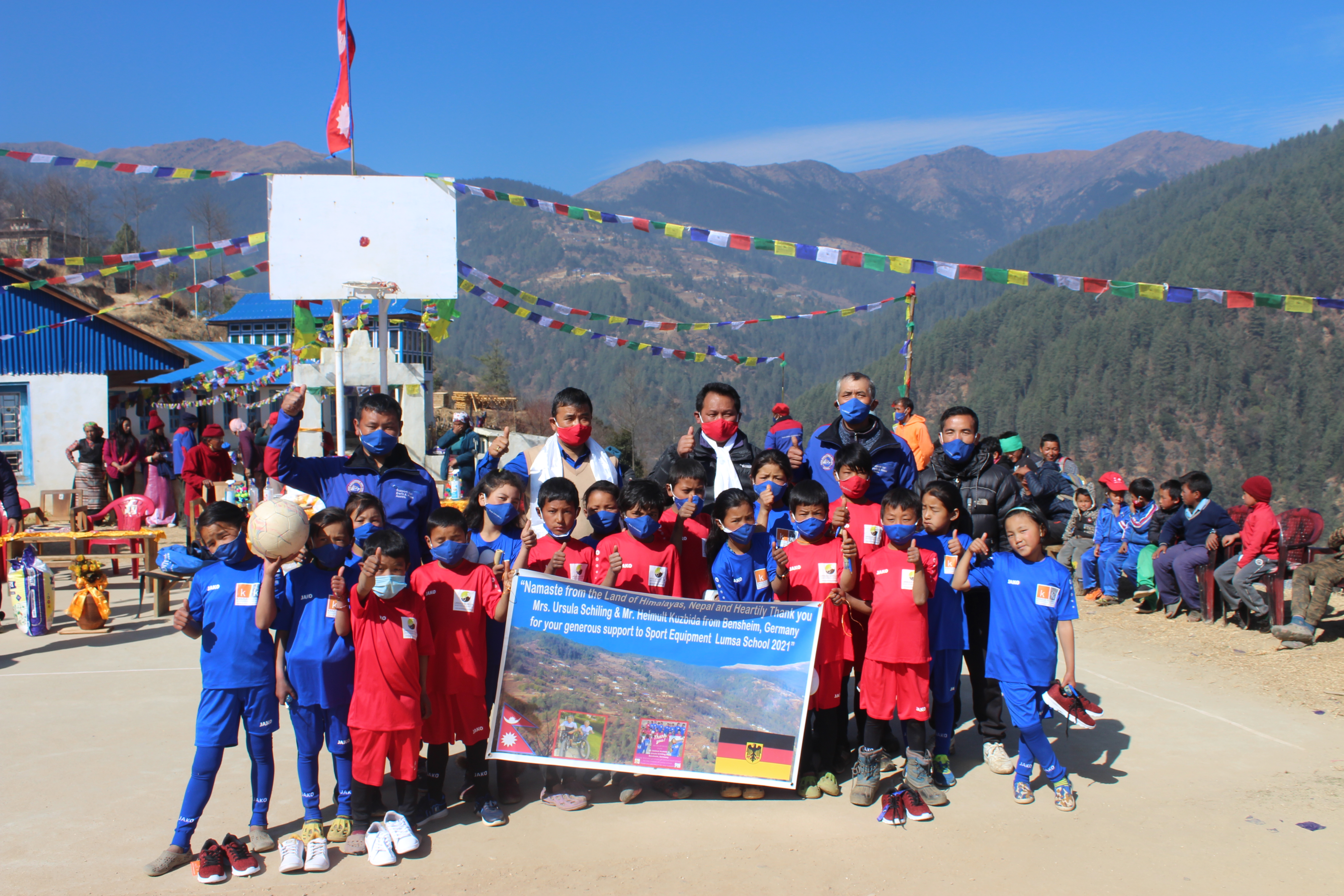 Children in classroom learning